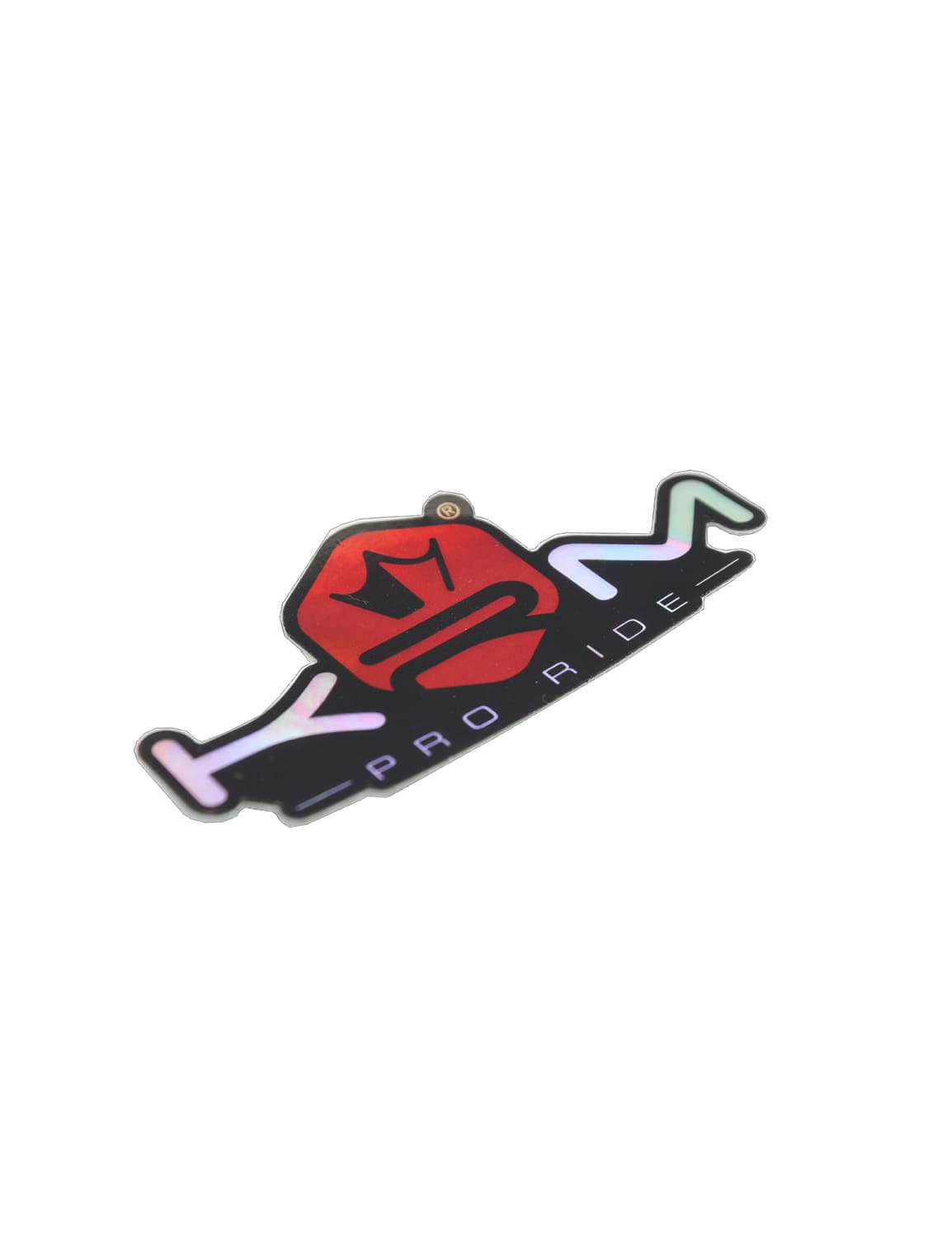 KR040F Adesivo ologramma KRM Pro Ride rosso, COD: KR040F