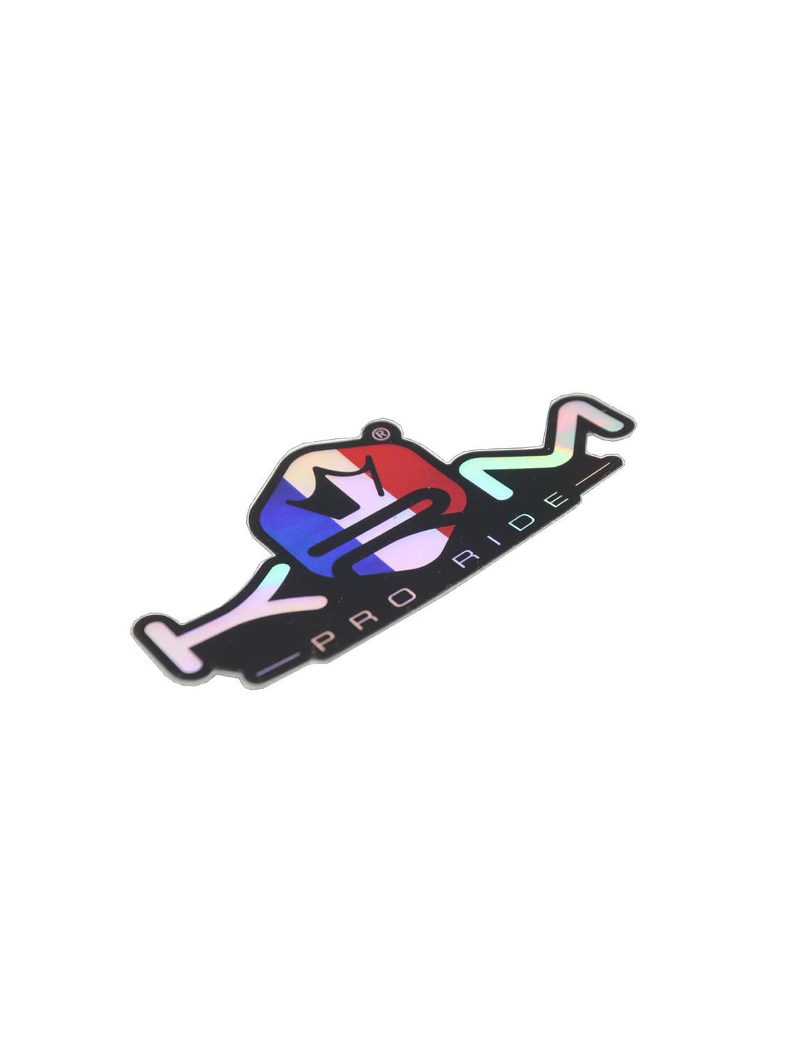 KR041F Adesivo ologramma KRM Pro Ride blu / bianco / rosso, COD: KR041F