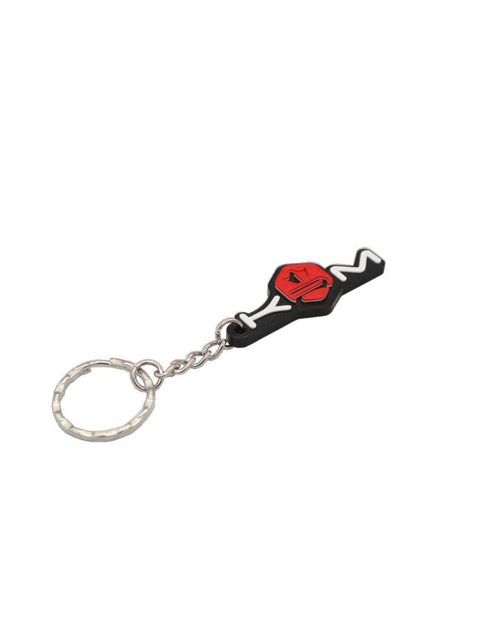 KR074F Portachiavi KRM Pro Ride rosso, COD: KR074F