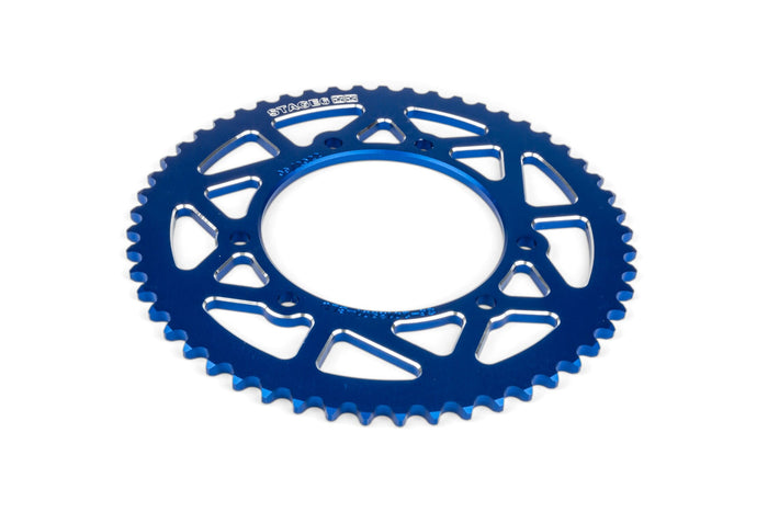 S6-2018901/BL Corona 53 denti - 420 Stage6 alluminio CNC blu Rieju MRT, COD: S6-2018901/BL