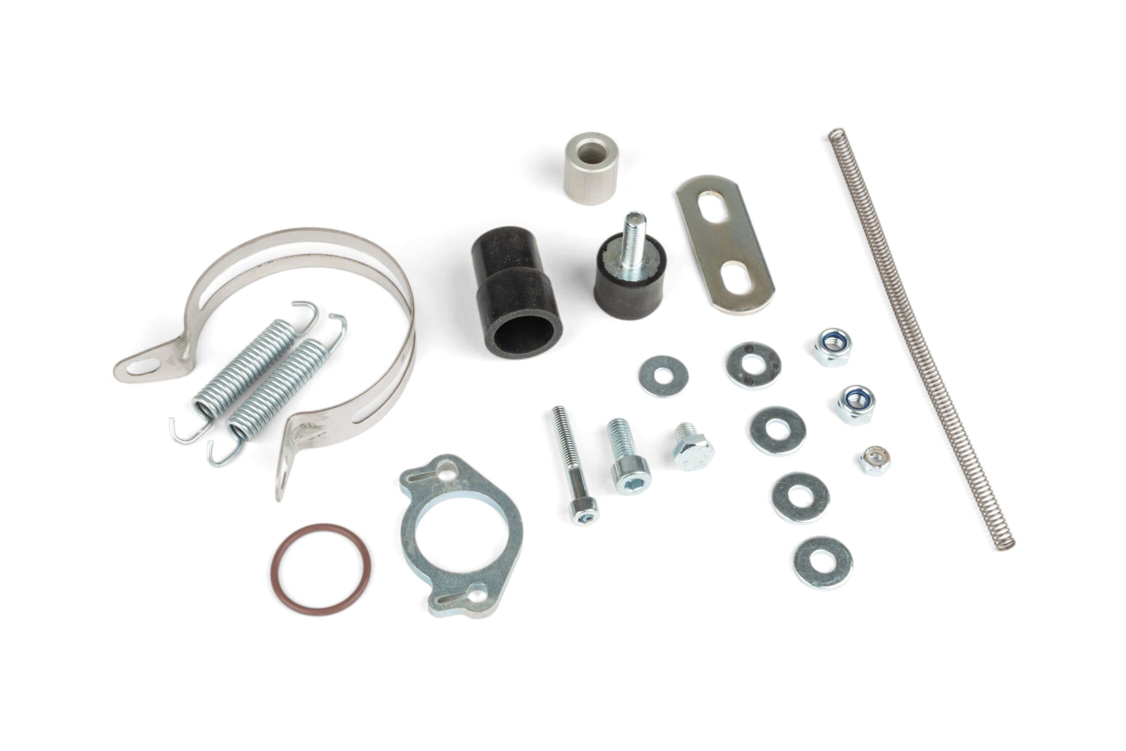 VCR-RD36292.KIT Kit fissaggio scarico Voca Cross Rookie 50 - 70cc CE Derbi Senda/DRD / Aprilia RX/SX, COD: VCR-RD36292.KIT