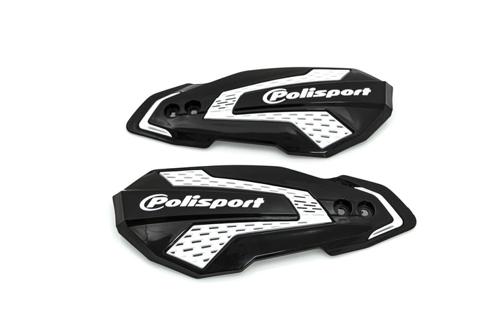 POL-8308200024 Schermi ricambio paramani Polisport MX Flow nero / bianco, COD: POL-8308200024