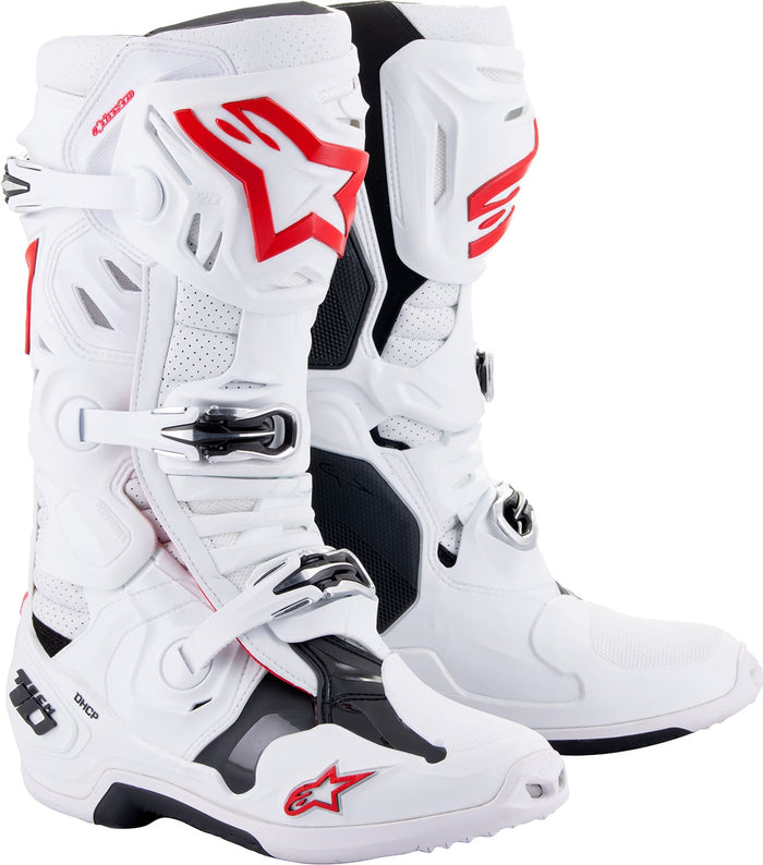 ALP34102798 Stivali Alpinestars Tech 10 Supervented biancohe / rosso 49, COD: ALP34102798
