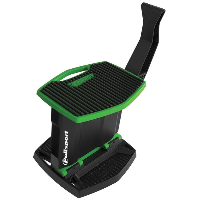 POL-8982700005 Sollevamoto pieghevole Polisport verde