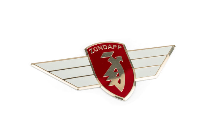 STICK-94308 Adesivo Zündapp Wing 98x47mm rosso / bianco, COD: STICK-94308