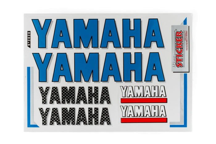 STICK-982020 Foglio Adesivi Sponsor Yamaha 33x22cm, COD: STICK-982020