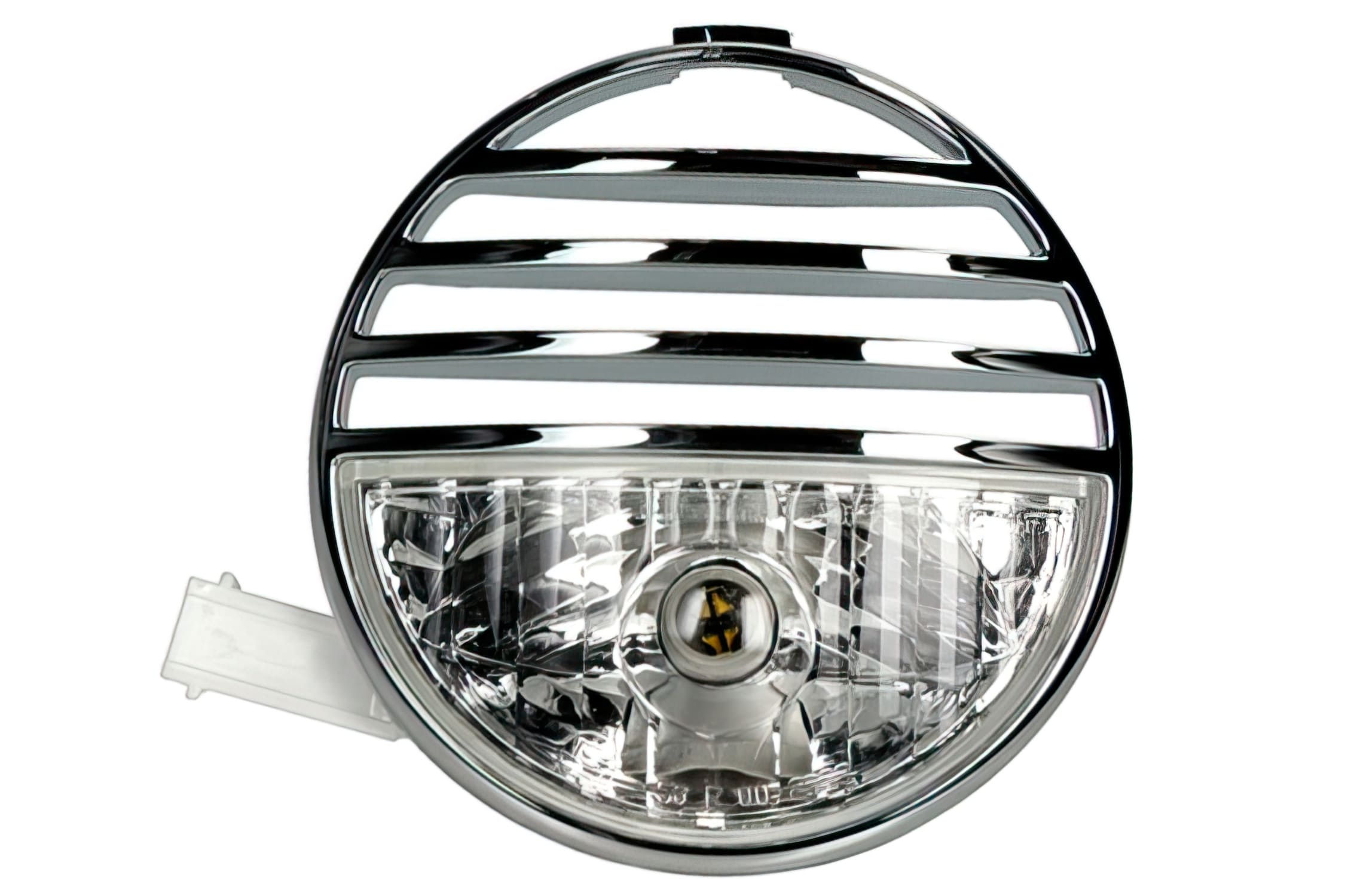 OE-PIA584726 Fanalino anteriore Luce di Posizione LED Piaggio Vespa GTS / GTV 125 - 300cc, cromato omologato CE