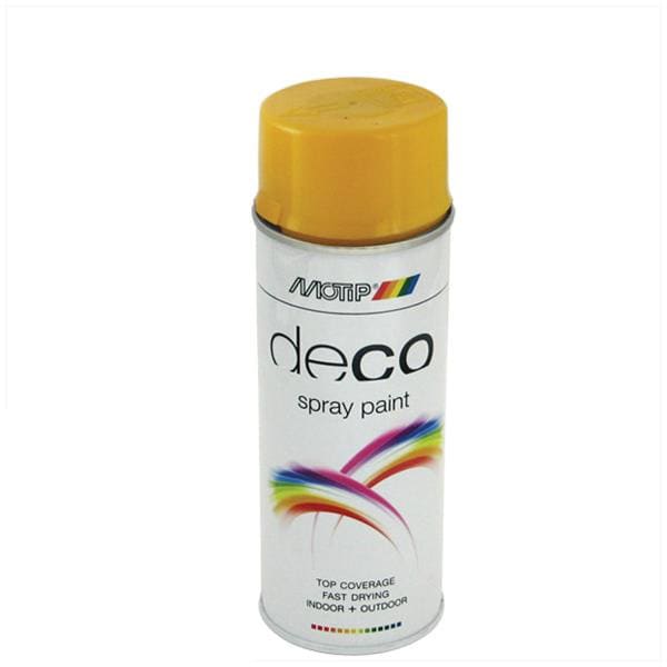 MOT1004 Vernice Spray Motip, 400ml, giallo scuro brillante (RAL 1004)