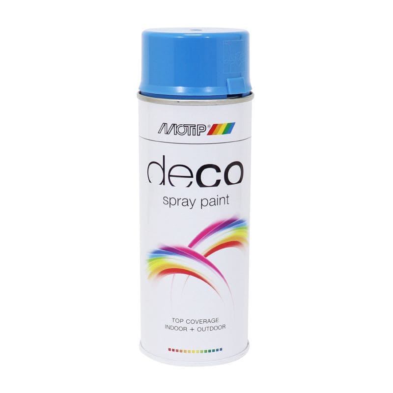 CGN876 Vernice spray Motip blu chiaro (400ml) RAL5012, COD: CGN876