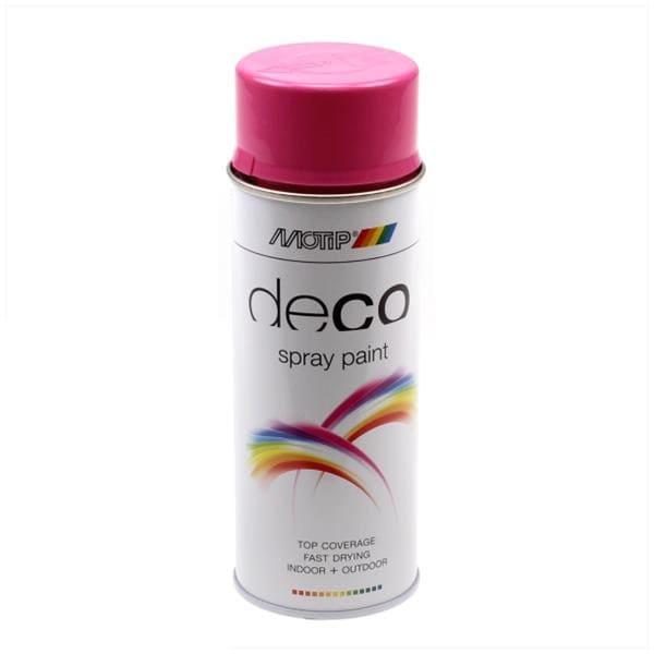 MOT1632 Vernice Spray Motip, 400ml, pink brillante (RAL 4003)