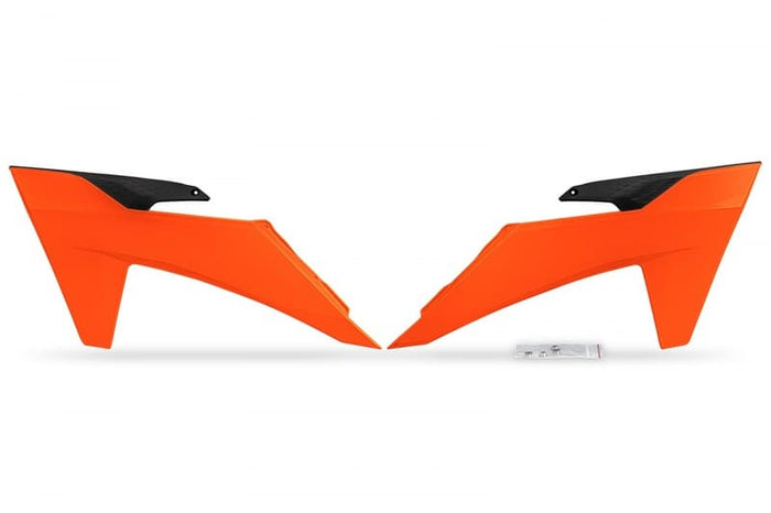 UF-KT05011FFLU Carene laterale anteriore UFO KTM SX / SX-F 2023 arancione fluo, COD: UF-KT05011FFLU