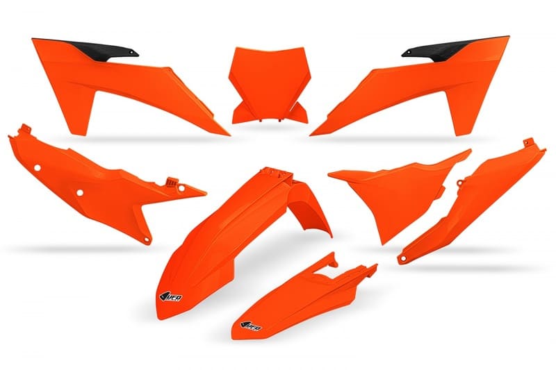 UF-KTKIT529FFLU Kit carena completo UFO KTM SX / SX-F 2023 arancione fluo, COD: UF-KTKIT529FFLU