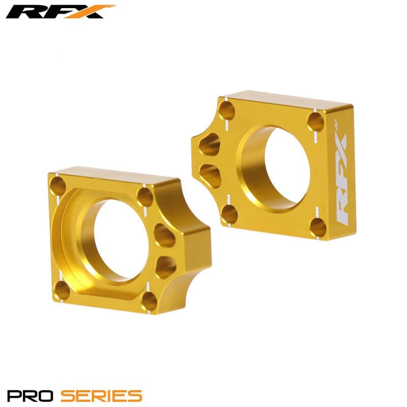 R-FXAB3010099YL Tendicatena / blocchi asse RFX Pro giallo Suzuki RM-Z 250 / 450, COD: R-FXAB3010099YL