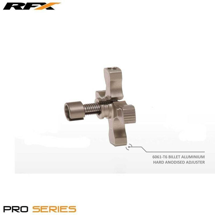 R-FXCA9060399H1 Rotella + vite di regolazione per leva frizione RFX Pro hard anodized, COD: R-FXCA9060399H1