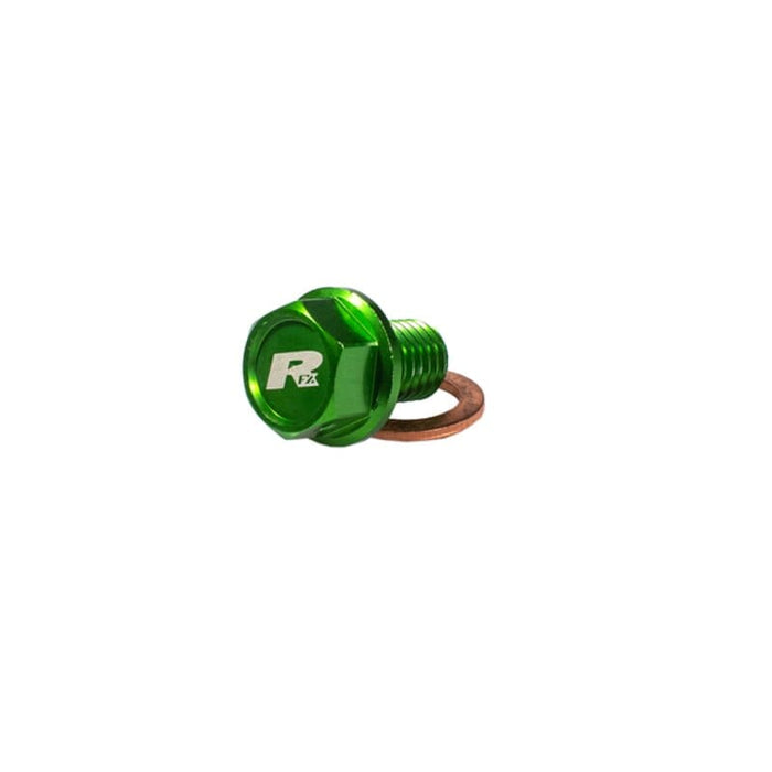 R-FXDB2030099GN Vite spurgo magnetico RFX Pro verde M8 x 16mm x 1.5 Kawasaki KXF 250 / 450, COD: R-FXDB2030099GN