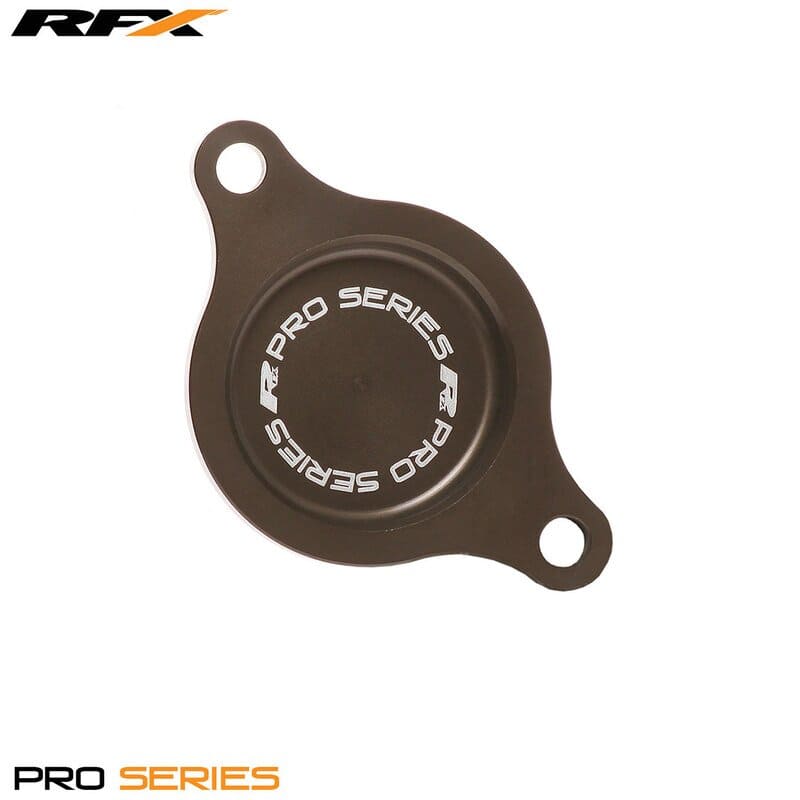 R-FXFC1030099H2 Coperchio filtro olio RFX Pro hard anodized Honda CRF 450, COD: R-FXFC1030099H2