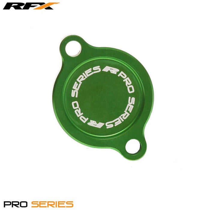 R-FXFC2010099GN Coperchio filtro olio RFX Pro verde Kawasaki KXF 250, COD: R-FXFC2010099GN