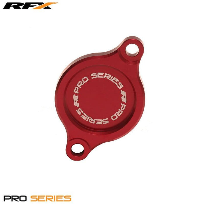 R-FXFC3010099RD Coperchio filtro olio RFX Pro rosso Suzuki RM-Z 250 / 450, COD: R-FXFC3010099RD