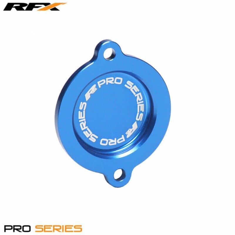 R-FXFC7030099BU Coperchio filtro olio RFX Pro blu Husqvarna FE / FC 450 2014-2015, COD: R-FXFC7030099BU