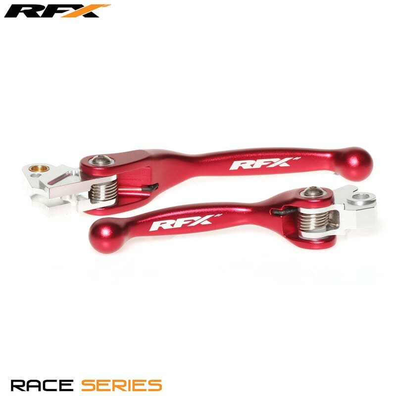R-FXFL2010055RD Set leve RFX Race pieghevole forgiato rosso YZ / KX 2001-2012, COD: R-FXFL2010055RD
