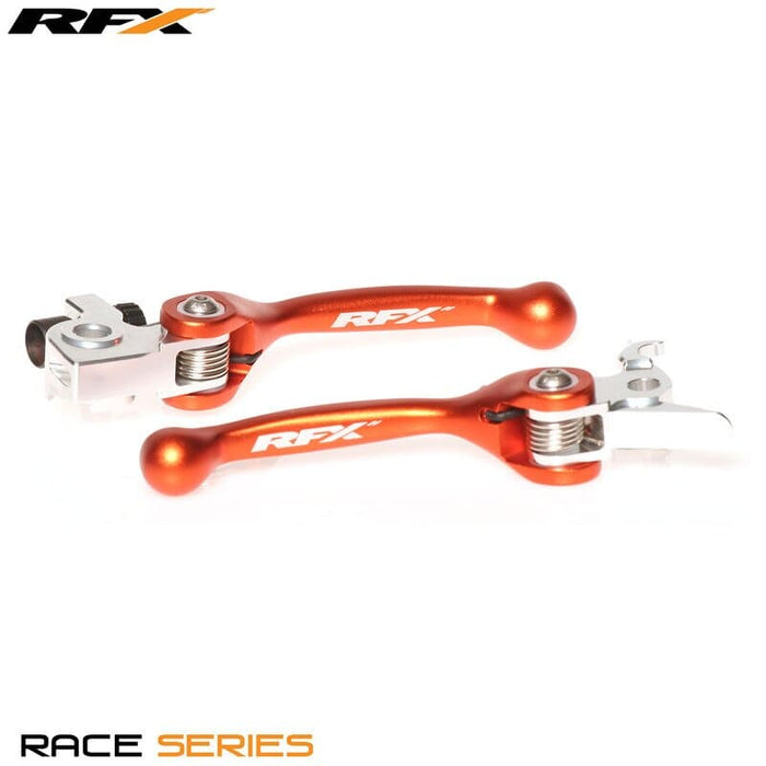 R-FXFL5010055OR Set leve RFX Race pieghevole forgiato arancione KTM (freno Brembo / frizione Brembo), COD: R-FXFL5010055OR