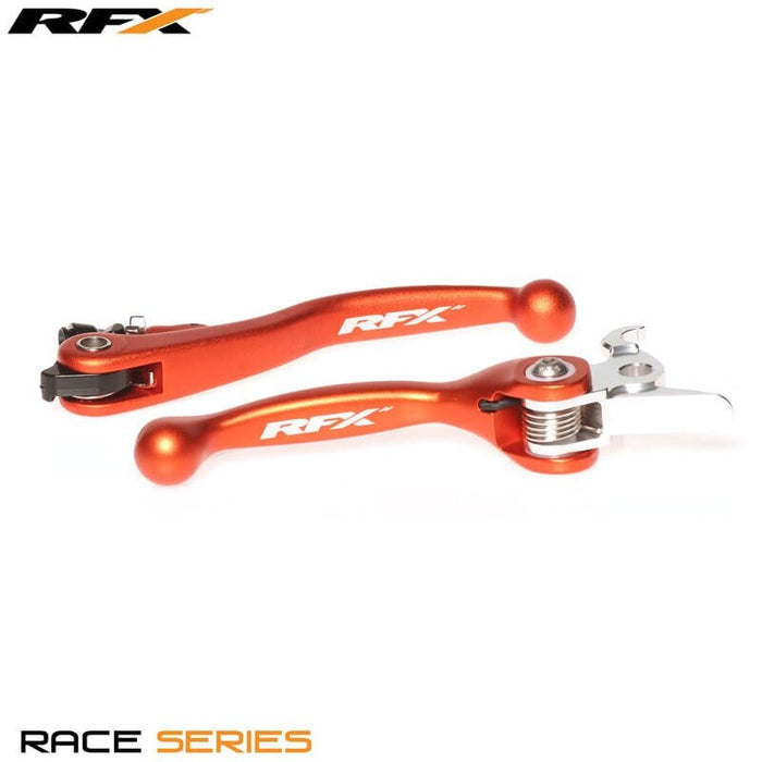 R-FXFL5020055OR Set leve RFX Race pieghevole forgiato arancione KTM (freno Brembo / frizione Magura) 2009-2012, COD: R-FXFL5020055OR