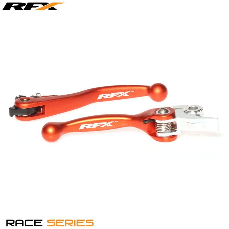 R-FXFL5080055OR Set leve RFX Race pieghevole forgiato arancione KTM SX / EXC 2014 - 2016, COD: R-FXFL5080055OR
