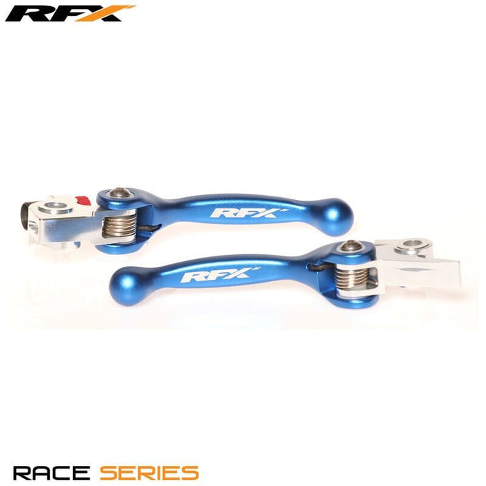 R-FXFL7060055BU Set leve RFX Race pieghevole forgiato blu Husqvarna 2014-2016 / TM dopo 2019, COD: R-FXFL7060055BU