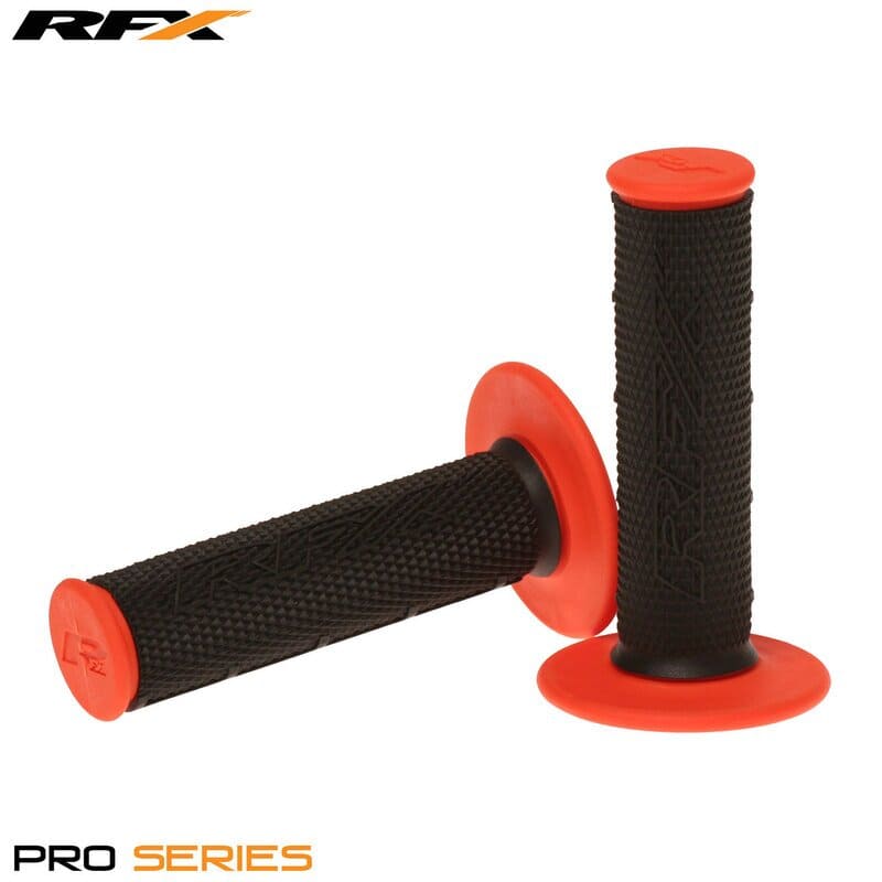 R-FXHG2010099OR Manopole RFX Pro Series doppia densità nero / arancione, COD: R-FXHG2010099OR