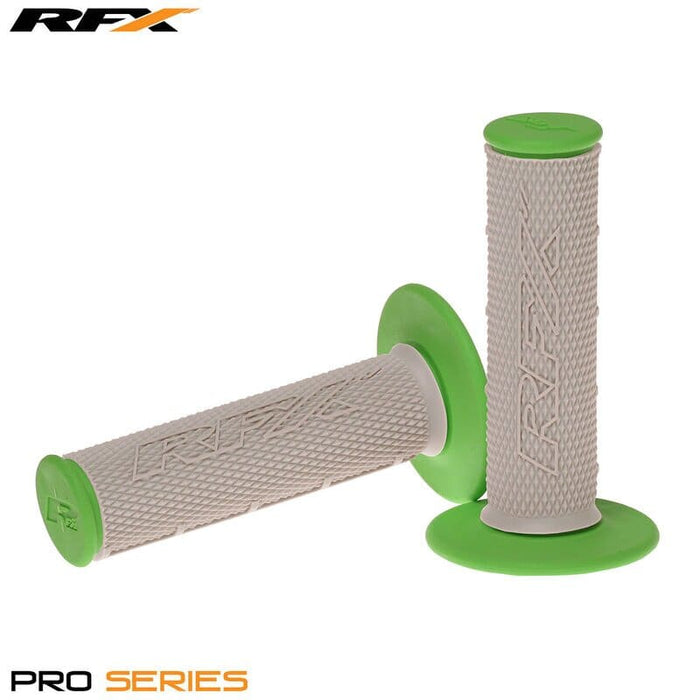R-FXHG2050099GN Manopole Pro Series doppia densità grigio / verde, COD: R-FXHG2050099GN