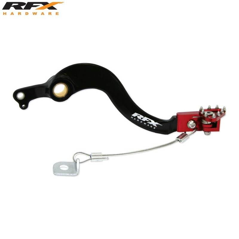 R-FXRB1010099RD Pedale freno RFX Pro pieghevole nero / rosso Honda CRF 250, COD: R-FXRB1010099RD