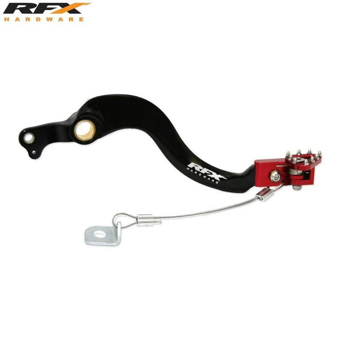 R-FXRB1020099RD Pedale freno RFX Pro pieghevole nero / rosso Honda CRF 250 / 450, COD: R-FXRB1020099RD