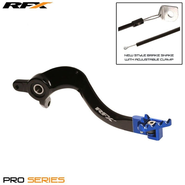 R-FXRB7010099BU Pedale freno RFX Pro pieghevole nero / blu Husqvarna 2014 - 2015, COD: R-FXRB7010099BU