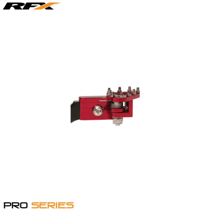 R-FXRB9010099RD Terminale pedale freno RFX Pro pieghevole CNC rosso, COD: R-FXRB9010099RD