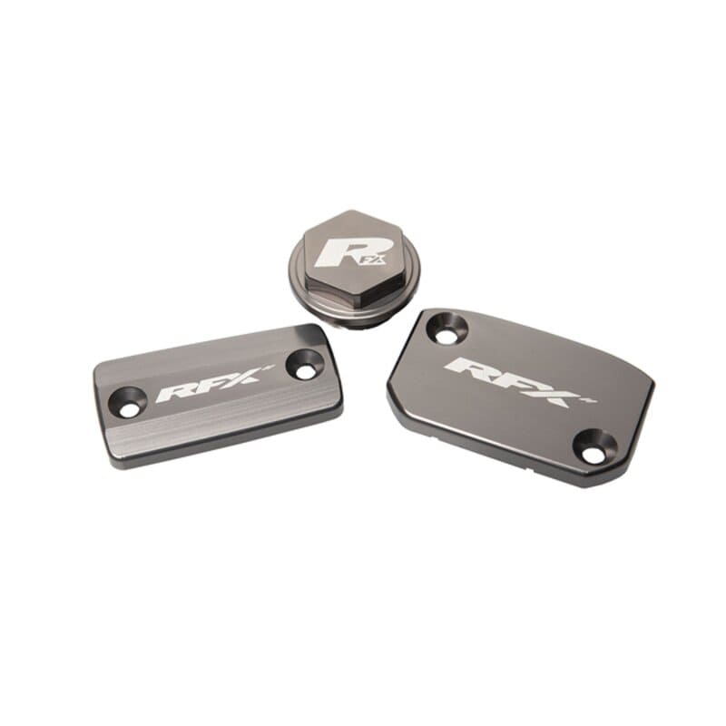 R-FXRC5210099H2 Coperchio pompa freno / frizione (set) RFX Pro grigio KTM SX / SXF (freno Brembo + frizione Magura), COD: R-FXRC5210099H2
