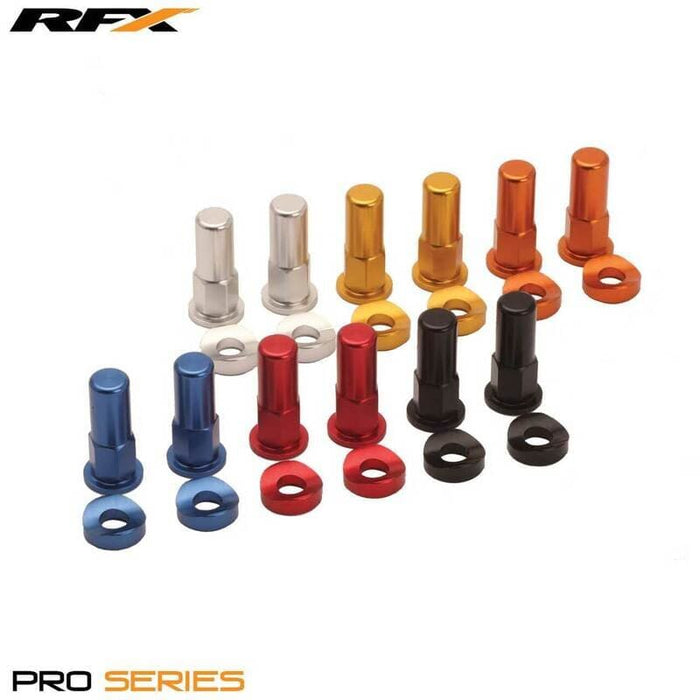 R-FXRL9000099BU Dado + rondella blocco pneumatico RFX Pro blu x2, COD: R-FXRL9000099BU