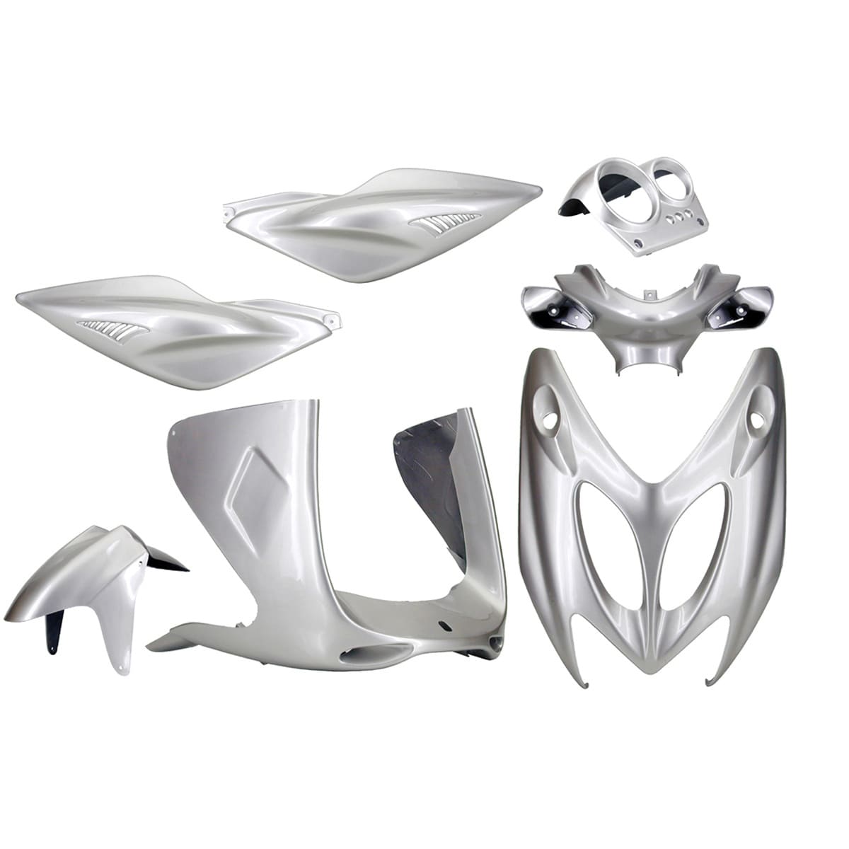 CM77366729 Kit carena 7 pezzi grigio Yamaha Aerox fino 2013, COD: CM77366729