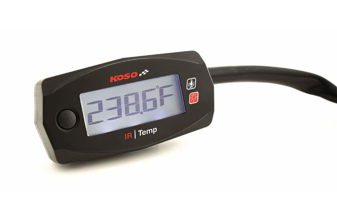 KO-BA033050 Koso MINI 4 IFR Infrared Tire Temperature Gauge with Sensor