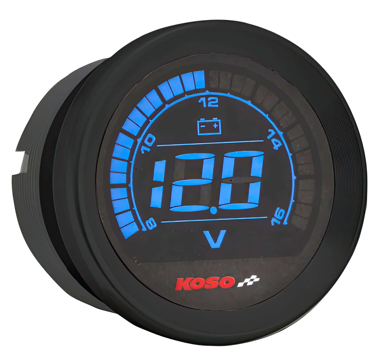 KO-BA050310 Voltmetro Harley Davidson digitale Koso, COD: KO-BA050310