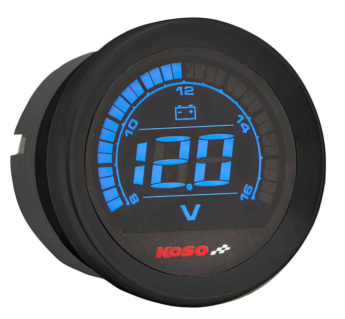 KO-BA050310 Voltmetro Harley Davidson digitale Koso, COD: KO-BA050310