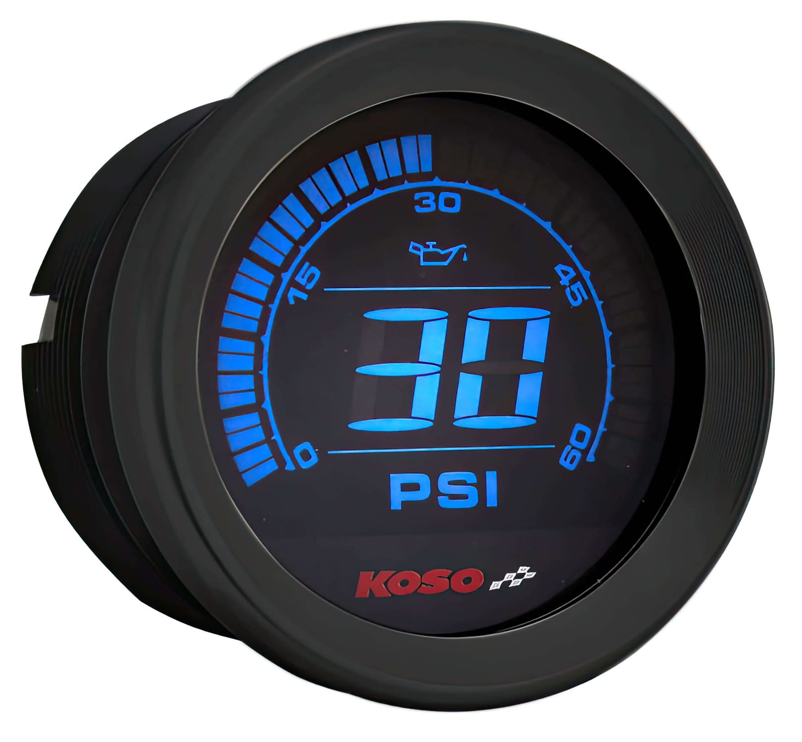 KO-BA050430 Manometro pressione olio Harley Davidson digitale Koso, COD: KO-BA050430