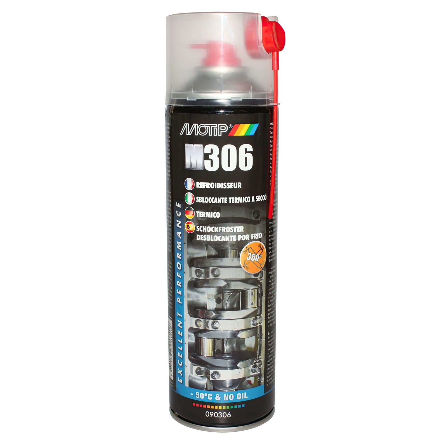 MOT090306 Antiruggine shock freeze -50° Motip Shock Oil 500ml, COD: MOT090306