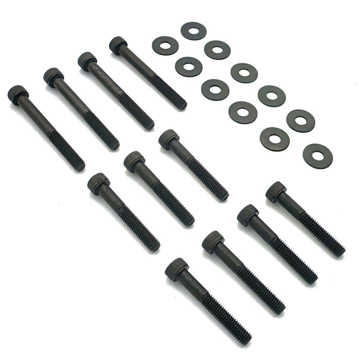 STR-551.70/BK Set viti coperchio variatore nero Peugeot TKR / Speedfight, COD: STR-551.70/BK