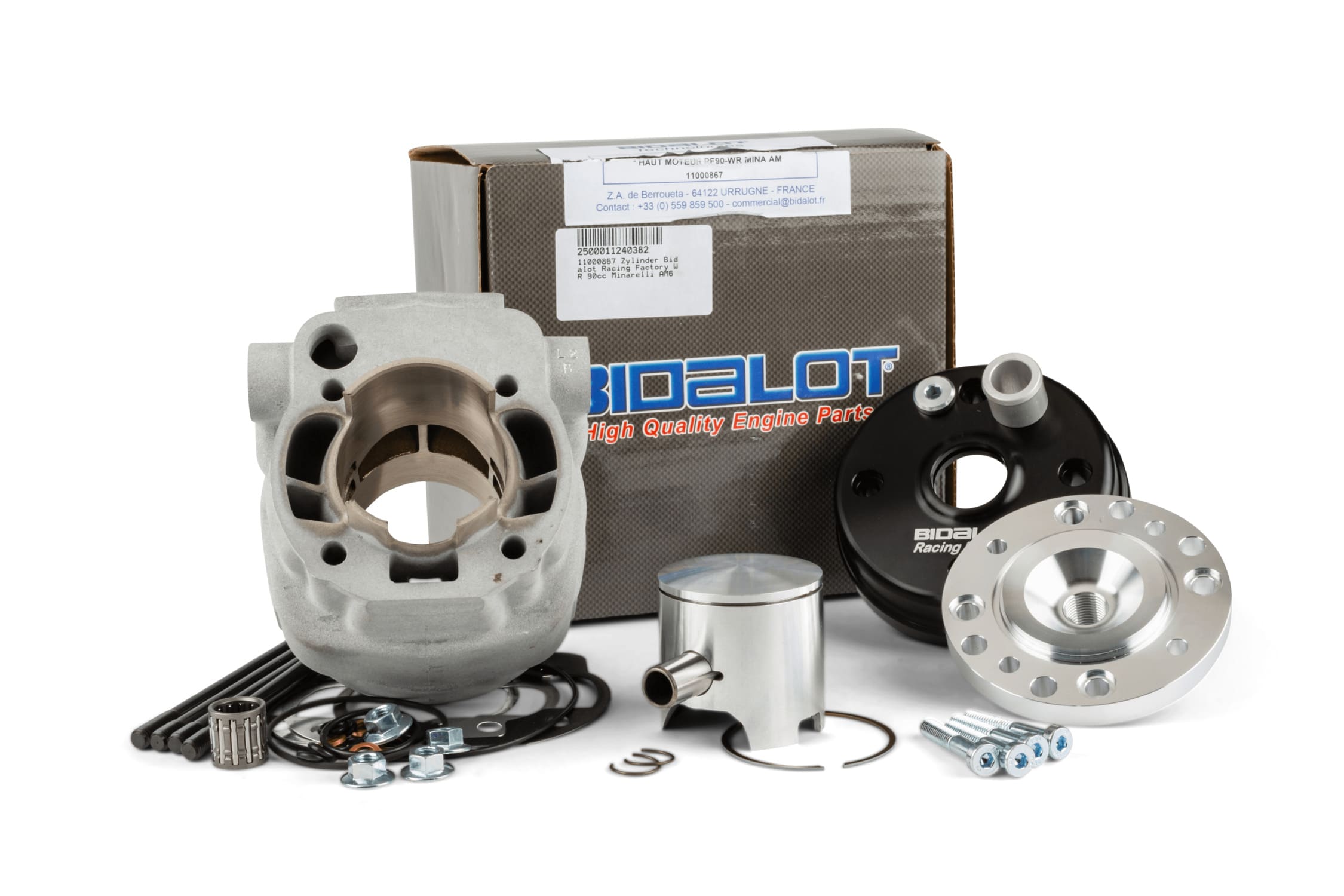 BID11000867 Gruppo Termico Bidalot Racing Factory WR 90cc Minarelli AM6