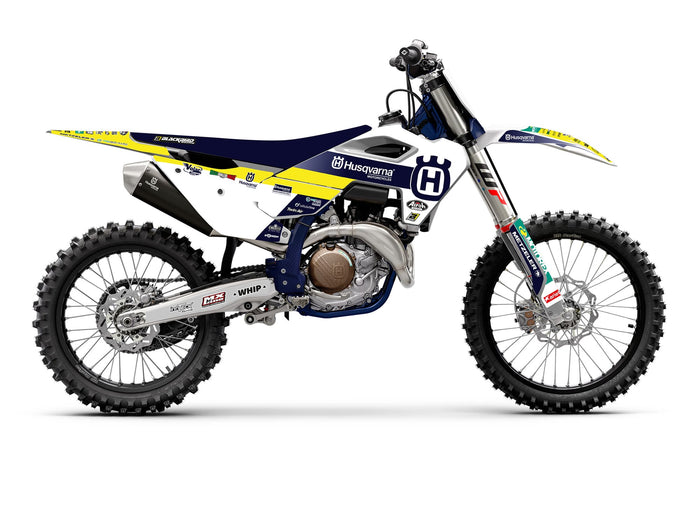 BB-8616R6 Kit deco Blackbird Husqvarna TC / FC 2023 con coprisella, COD: BB-8616R6