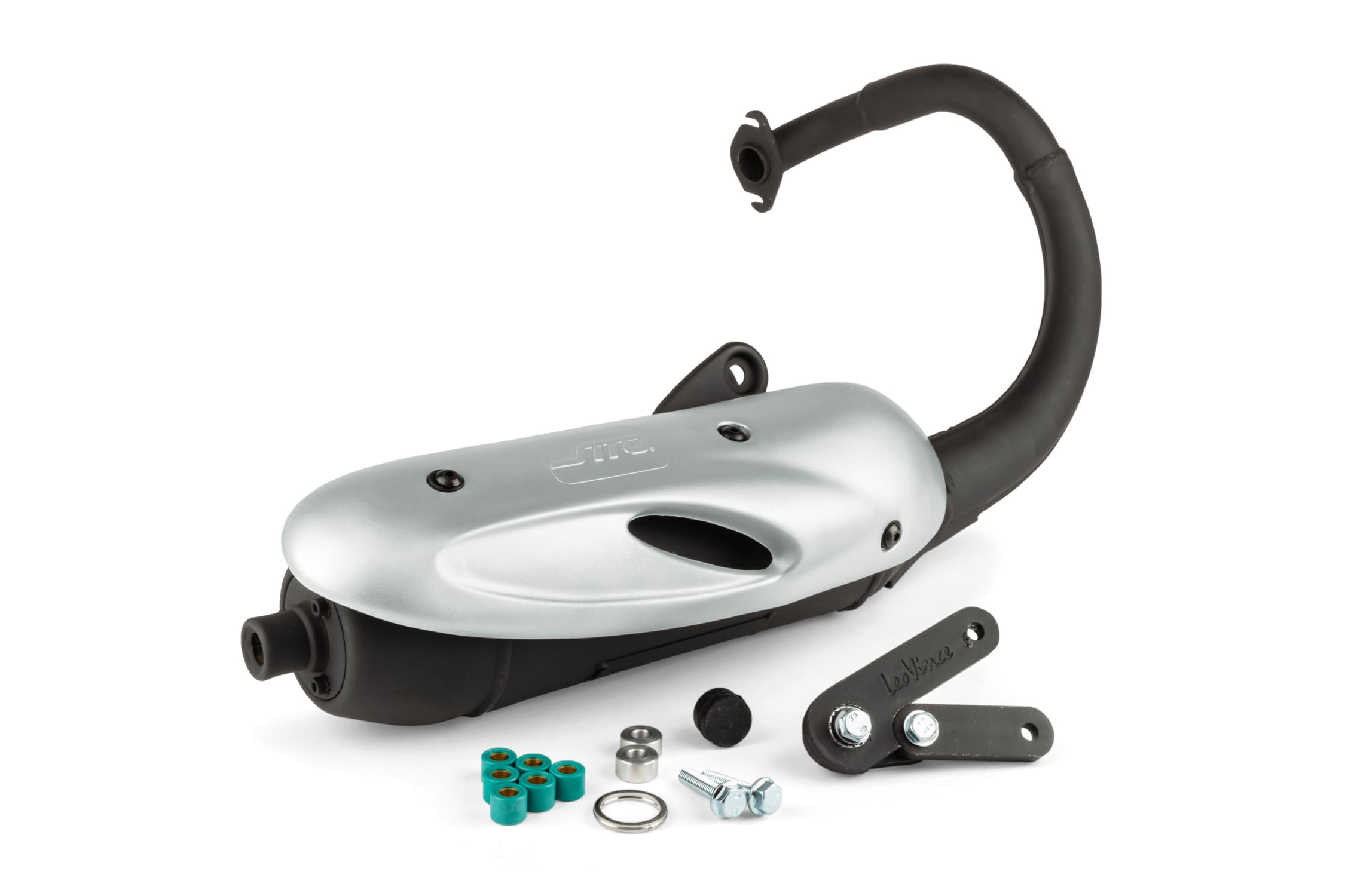 S0711 Marmitta Sito Plus, Peugeot X-Fight 50 WRC (dal 2002 LC), con omologazione, COD: S0711