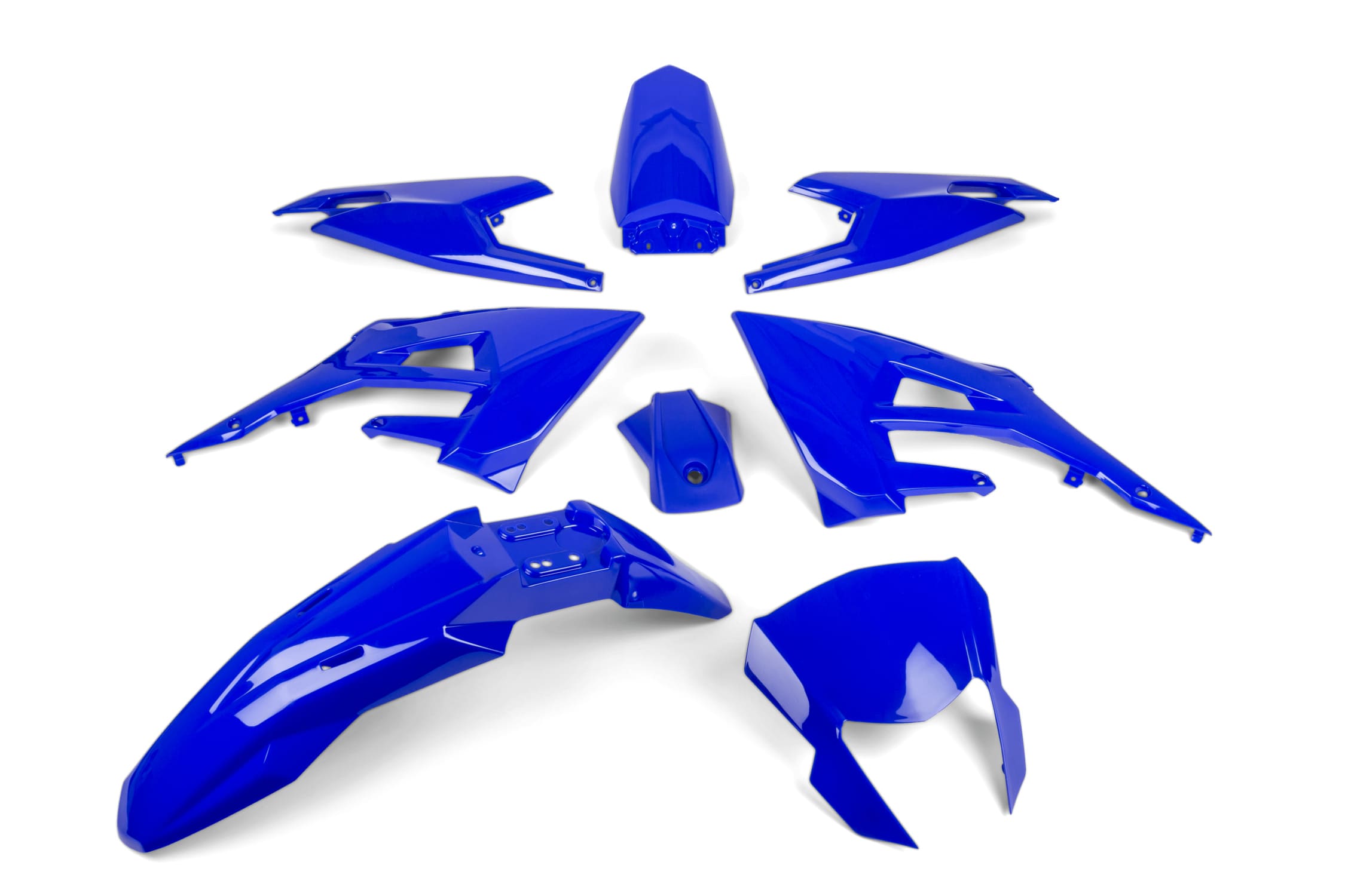 STR-996.00/BL Kit carena 8 pezzi blu Derbi X-Treme dopo 2018, COD: STR-996.00/BL