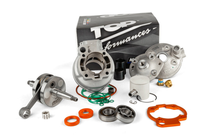 T9924230/PACK01 Kit motore Top Performances 88cc cilindro alu + albero motore corsa 45mm Minarelli AM6