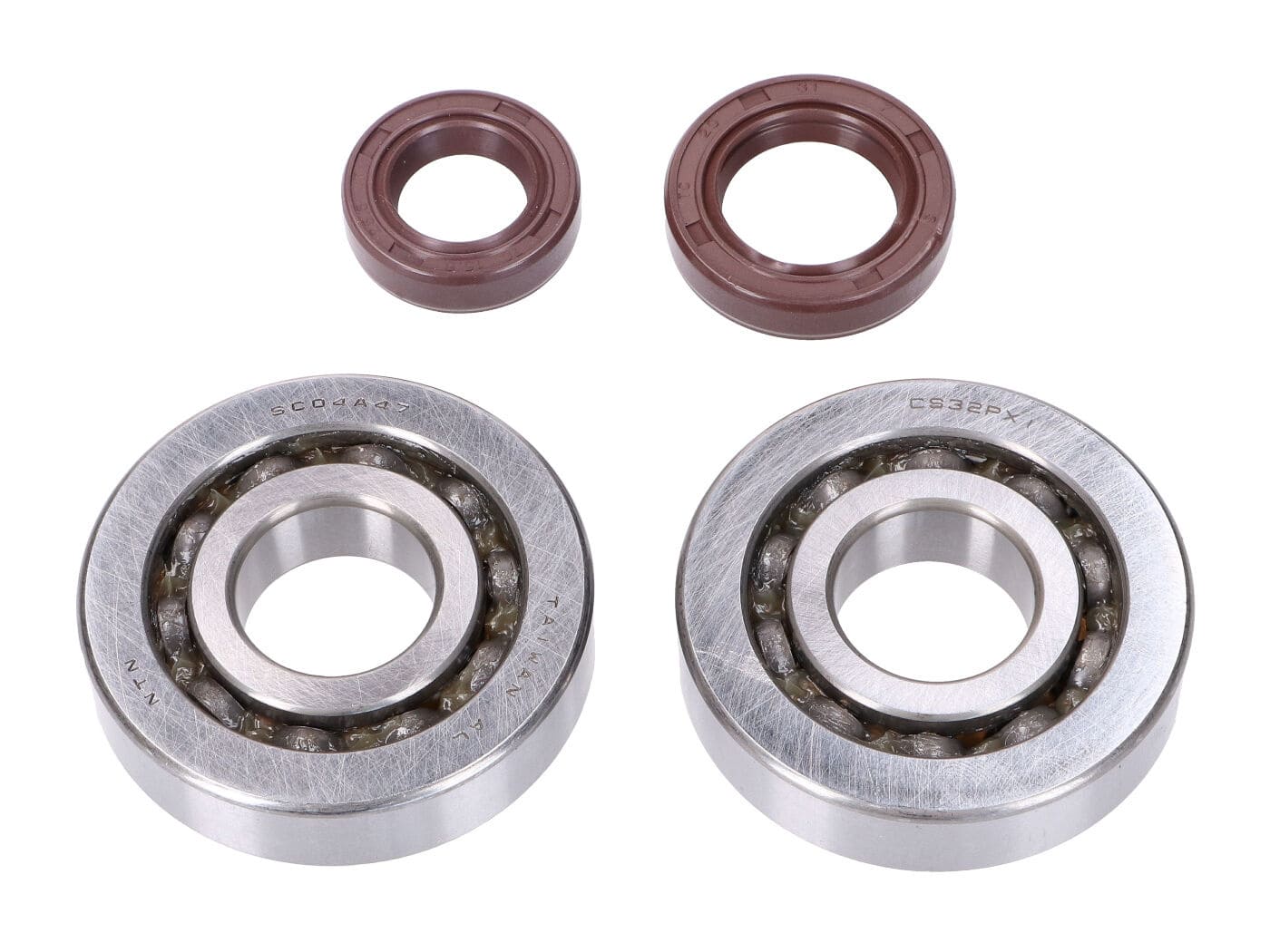 NK104.07 Set cuscinetti HD e paraoli FKM albero motore Naraku Kymco / SYM verticale (GR1), COD: NK104.07