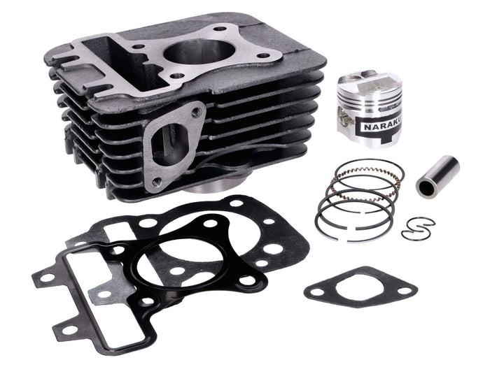 NK104.43 Gruppo termico Naraku V.2 79cc Piaggio 50cc 4T 4V, COD: NK104.43